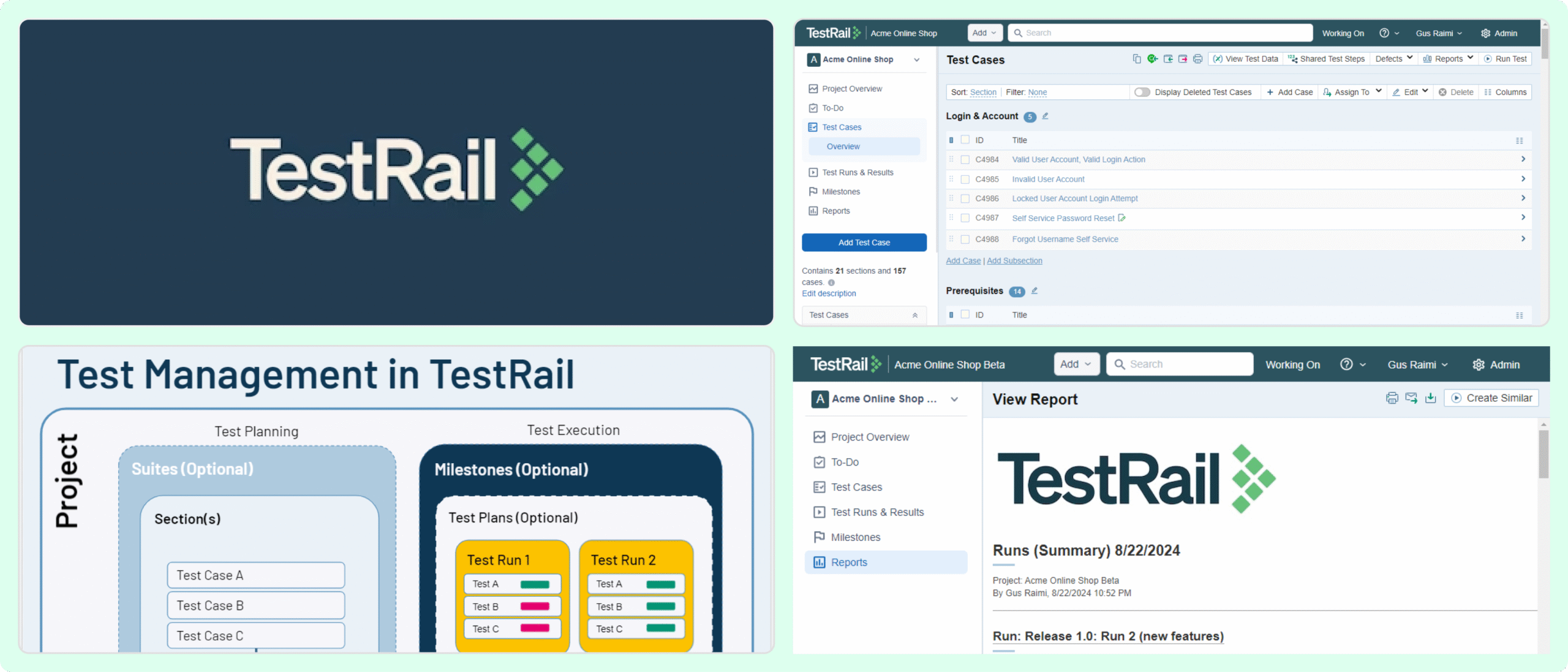 TestRail Alternatives, TestRail Review, TestRail Comparison, TestRail vs TestDino Company