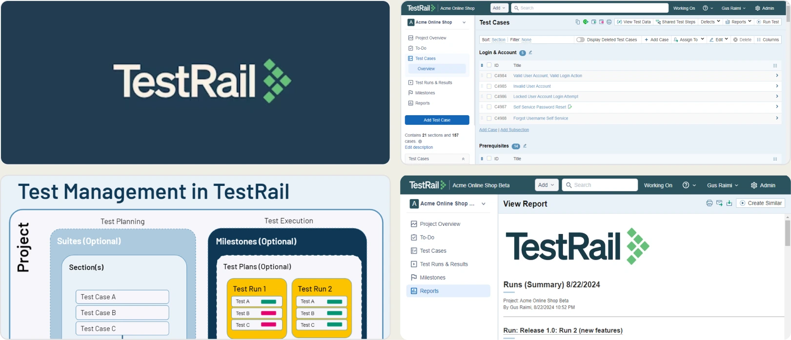 TestRail Alternatives, TestRail Review, TestRail Comparison, TestRail vs TestDino Company
