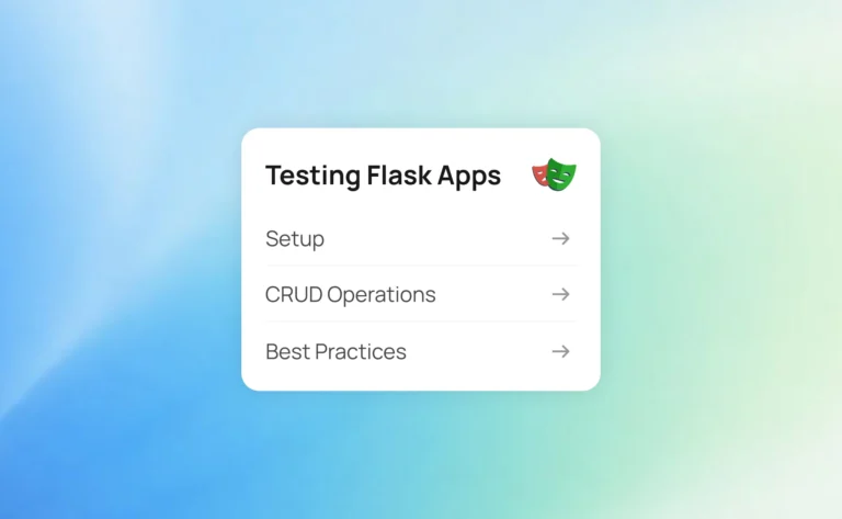 Testing Flask Apps with Playwright