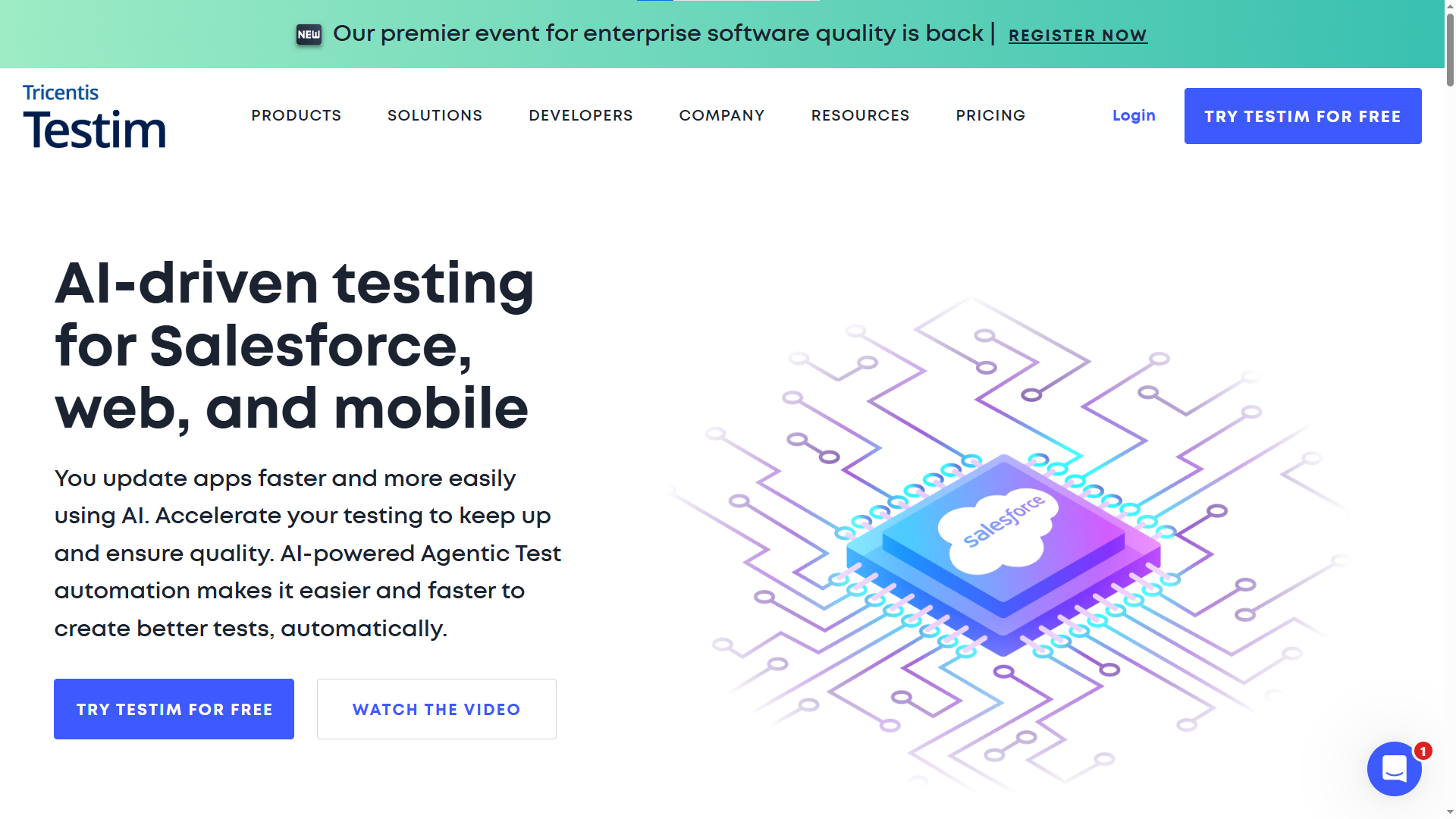 Testim dashboard tracking test suite health and smart locator failure patterns